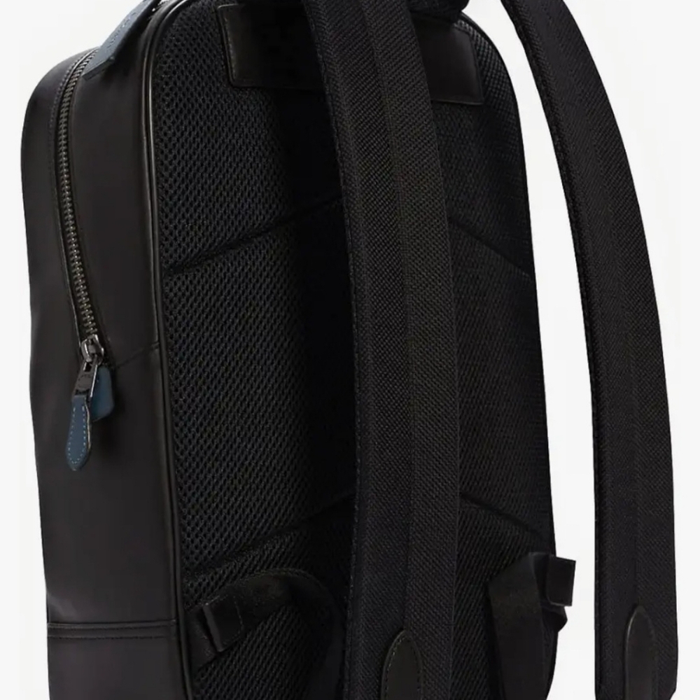 Coach Black and Red Checkered Backpack - image 8